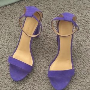 Wild Diva Lounge Purple Open Toe